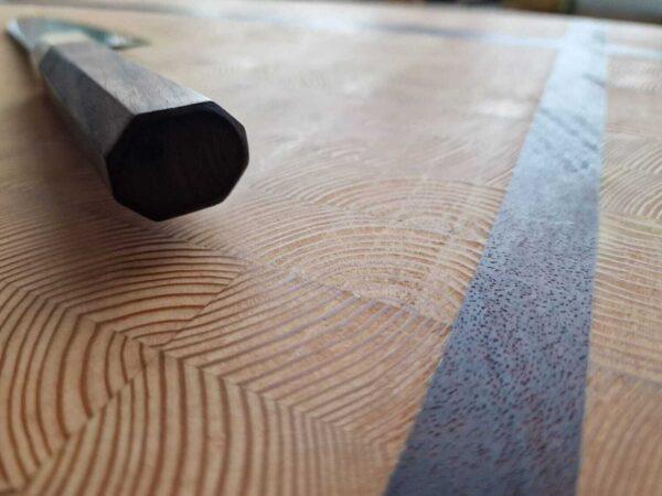 Lärche Stirnholz Schneidebrett – Bild 4